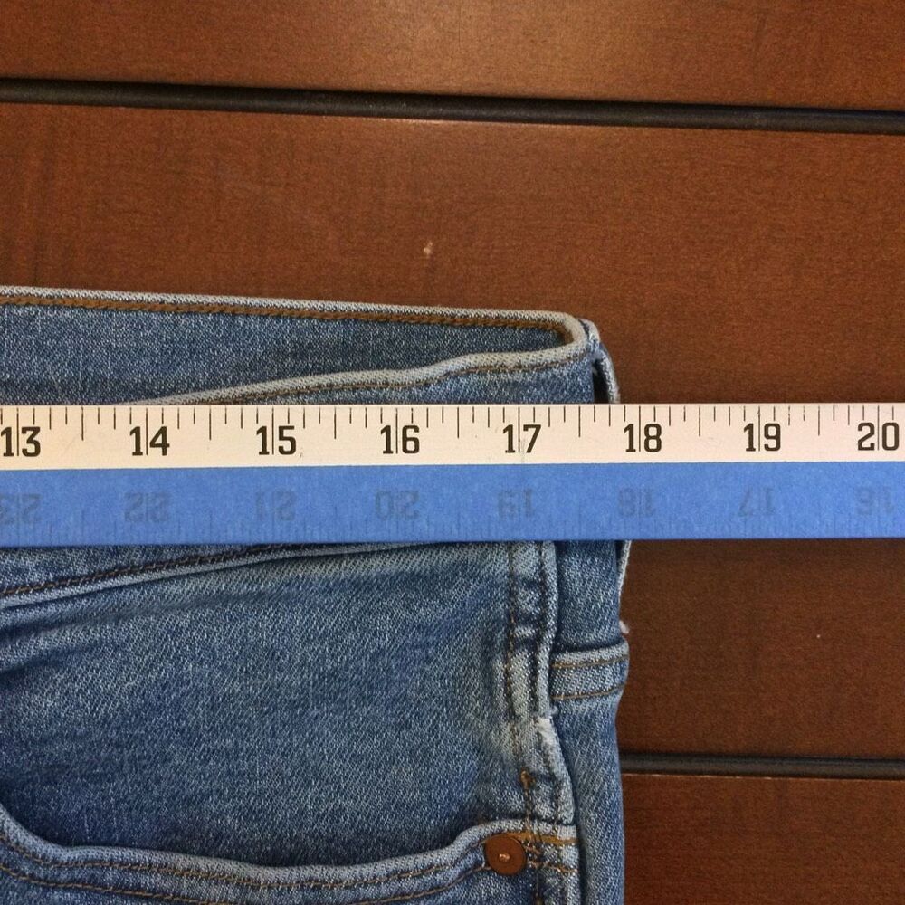 Madewell stovepipe jeans medium wash 32 - Picture 5 of 11